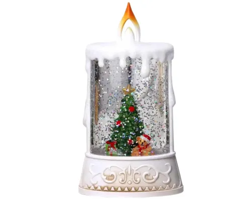 Новорічний музичний нічник-світильник XMAS wdl 23005c Музична свічка Новорічний музичний нічник-світильник XMAS wdl 23005c Музична свічка