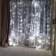 Гірлянда водоспад 320 LED (RD7154) 3х2м із заглушкою (10х32) Білий (холодний
