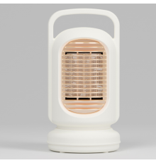 Тепловентилятор керамічний Aurora White-600W HB-N02, 600W