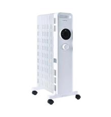 Радіатор масляний LUXELL LUX-1230S, 11 ребер, 3 рівні потужності, 2300 Вт, White, Box