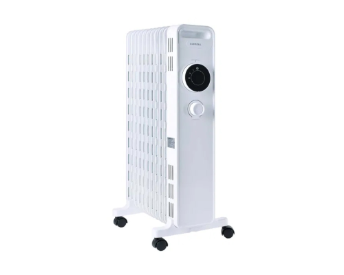 Радіатор масляний LUXELL LUX-1230S, 11 ребер, 3 рівні потужності, 2300 Вт, White, Box
