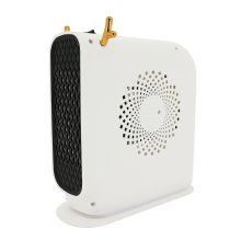 Тепловентилятор спіральний JIEBO-N8, 500W, колір слонової кістки, Box