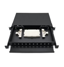 Оптична патч-панель Merlion ML-OP-S408A-12C 12-канальна, SC Simplex adapter, (485*340*44мм)