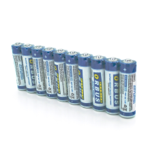 Батарейка сольова Orbus Zinc Carbon 1.5V AA/LR06, 10 штуки shrink