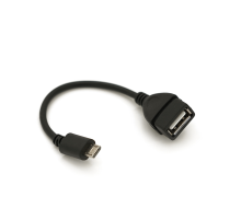 Кабель USB 2.0 AF/Micro-B OTG, 0.1m, Box
