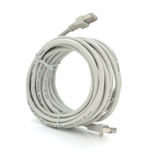 Патч-корд литий RITAR, FTP, RJ45, Cat.5e, 5m, сірий, Cu (мідь) Q200
