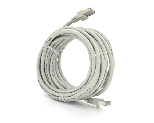Патч-корд литий RITAR, FTP, RJ45, Cat.5e, 5m, сірий, Cu (мідь) Q200