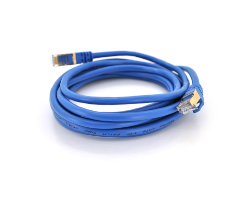 Патч-корд литий Ritar, FTP, RJ45, Cat.6, 25,0m, синій