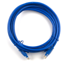 Патч-корд литий RITAR, CCA, UTP, RJ45, Cat.5e, 0,5m, синій Q2000