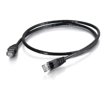 Патч-корд литий RITAR, CCA, UTP, RJ45, Cat.5e, 1m, чорний Q750