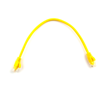 Патч-корд литий RITAR, UTP, RJ45, Cat.5e, 0,3m, жовтий, Cu (мідь)