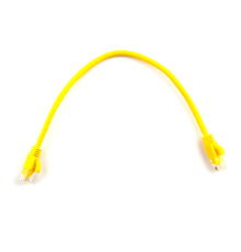 Патч-корд литий RITAR, UTP, RJ45, Cat.5e, 0,3m, жовтий, Cu (мідь)