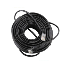 Патч-корд литий RITAR, CCA, UTP, RJ45, Cat.5e, 15m, чорний Q100