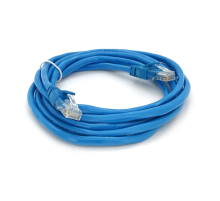 Патч-корд литий RITAR, UTP, RJ45, Cat.6, 2m, синій, Cu (мідь)