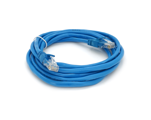 Патч-корд литий RITAR, UTP, RJ45, Cat.6, 2m, синій, Cu (мідь)