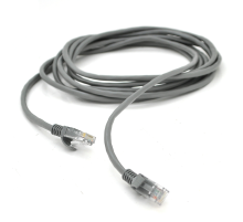 Патч-корд литий RITAR, CCA, UTP, RJ45, Cat.5e, 15m, сірий Q125