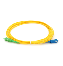 Патчкорд оптичний SC/UPC-SC/АPC 3.0mm 3 м, ціна за 1 шт