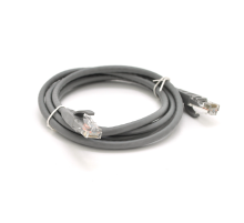Патч-корд литий VEGGIEG, CCA, UTP, RJ45, Cat.5e, 1.5m, сірий