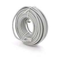 Патч-корд литий VEGGIEG, CCA, UTP, RJ45, Cat.5e, 20m, сірий