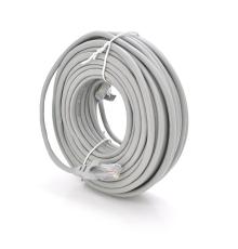 Патч-корд литий VEGGIEG, CCA, UTP, RJ45, Cat.5e, 20m, сірий