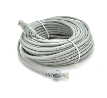 Патч-корд литий VEGGIEG, CCA, UTP, RJ45, Cat.5e, 8m, сірий