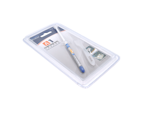 Паста термопровідна PCcooler A1 2g, шприц, Grey,> 7.5,0W / m-K, <0.006 ° C-in² / W, -50 ° ≈180 °, В'язкість -85K cPs, блістер Q50 Паста термопровідна PCcooler A1 2g, шприц, Grey,> 7.5,0W / m-K, <0.006 ° C-in² / W, -50 ° ≈180 °, В'язкість -85K cPs, блістер Q50