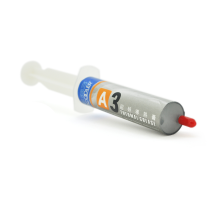 Паста термопровідна PCcooler A3 30g, шприц, Grey,> 5.5,0W / m-K, <0.006 ° C-in² / W, -50 ° ≈180 °, В'язкість -85K cPs, блістер Q10