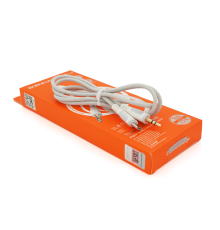 Кабель Borofone BL14 Jack 3.5mm(M) =>Type-C(M), 1м, White, Box