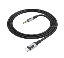 Кабель Borofone BL19 DC3.5 (тато) =>Type-C (тато), круглий, 1м, Black, Box