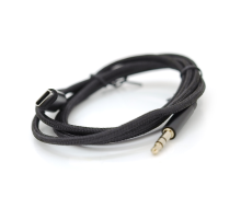 Перехідник Type-C(M) => Jack 3.5mm(M), 1м, Black, OEM