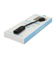Перехідник KIN KY-203 Type-C(M) =>Type-C(F) + Jack 3.5mm(F), 5см, Black, Box