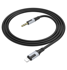Кабель Borofone BL19 DC3.5 (тато) => Lighting (тато), круглий, 1м, Black, Box
