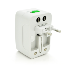 Універсальний перехідник усі стандарти розеток USB 6 in 1