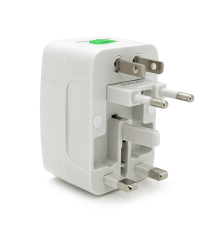 Перехідник на американкаєвророзетка Z4 3 in 1, BOX