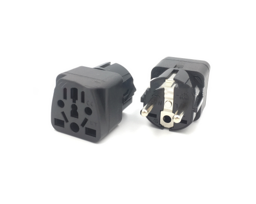 Перехідник WY-9, 250V/10A, Black, BOX