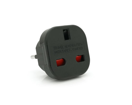 Перехідник на євророзетку YT-9625B Black, 110-250V, 10-16A, 1800W Перехідник на євророзетку YT-9625B Black, 110-250V, 10-16A, 1800W
