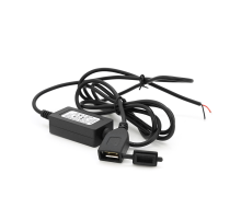 Конвертер USB2.0(F),DC 5V, Black, OEM