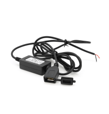 Конвертер USB2.0(F),DC 5V, Black, OEM