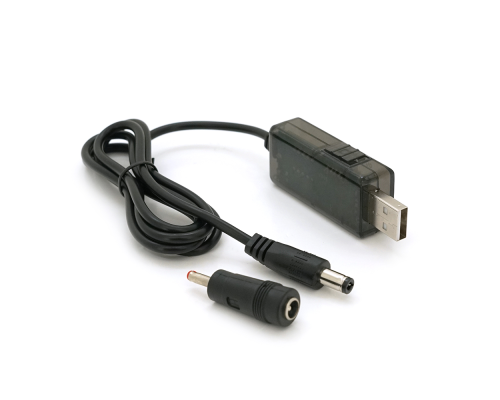 Кабель для роутера 5.5/2.5mm(M)=> USB2.0 (Out:12V/9V)+перехідник 5.5/2.5mm(F)=> 3.5*2.0(M), 1м, Black, OEM Кабель для роутера 5.5/2.5mm(M)=> USB2.0 (Out:12V/9V)+перехідник 5.5/2.5mm(F)=> 3.5*2.0(M), 1м, Black, OEM