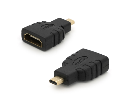Перехідник microHDMI (тато) -HDMI (мама), Q100 Перехідник microHDMI (тато) -HDMI (мама), Q100