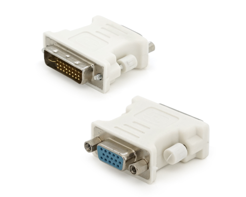 Перехідник VG A(мама)/DVI 24+5(папа)Grey Q50 Перехідник VG A(мама)/DVI 24+5(папа)Grey Q50