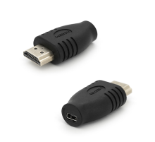 Перехідник microHDMI (мама) -HDMI (тато)