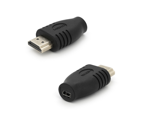 Перехідник microHDMI (мама) -HDMI (тато)