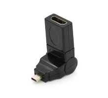 Перехідник microHDMI (тато) -HDMI (мама) 360 °