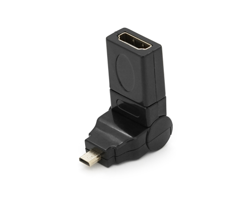 Перехідник microHDMI (тато) -HDMI (мама) 360 °
