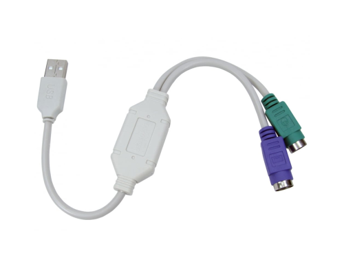 Перехідник USB AM / 2 * PS2, OEM Q25