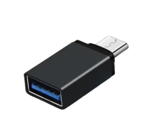 Перехідник YT 37681 USB2.0(AF) OTG => microUSB(M), Black, Blister