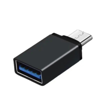 Перехідник YT 37681 USB2.0(AF) OTG => microUSB(M), Black, Blister