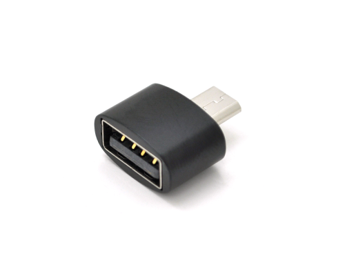 Перехідник YHL T3 USB2.0(AF) OTG => microUSB(M), Black, OEM
