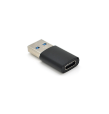 Перехідник VEGGIEG TC-106 USB3.0(M) => Type-C(F), Black, Пакет
